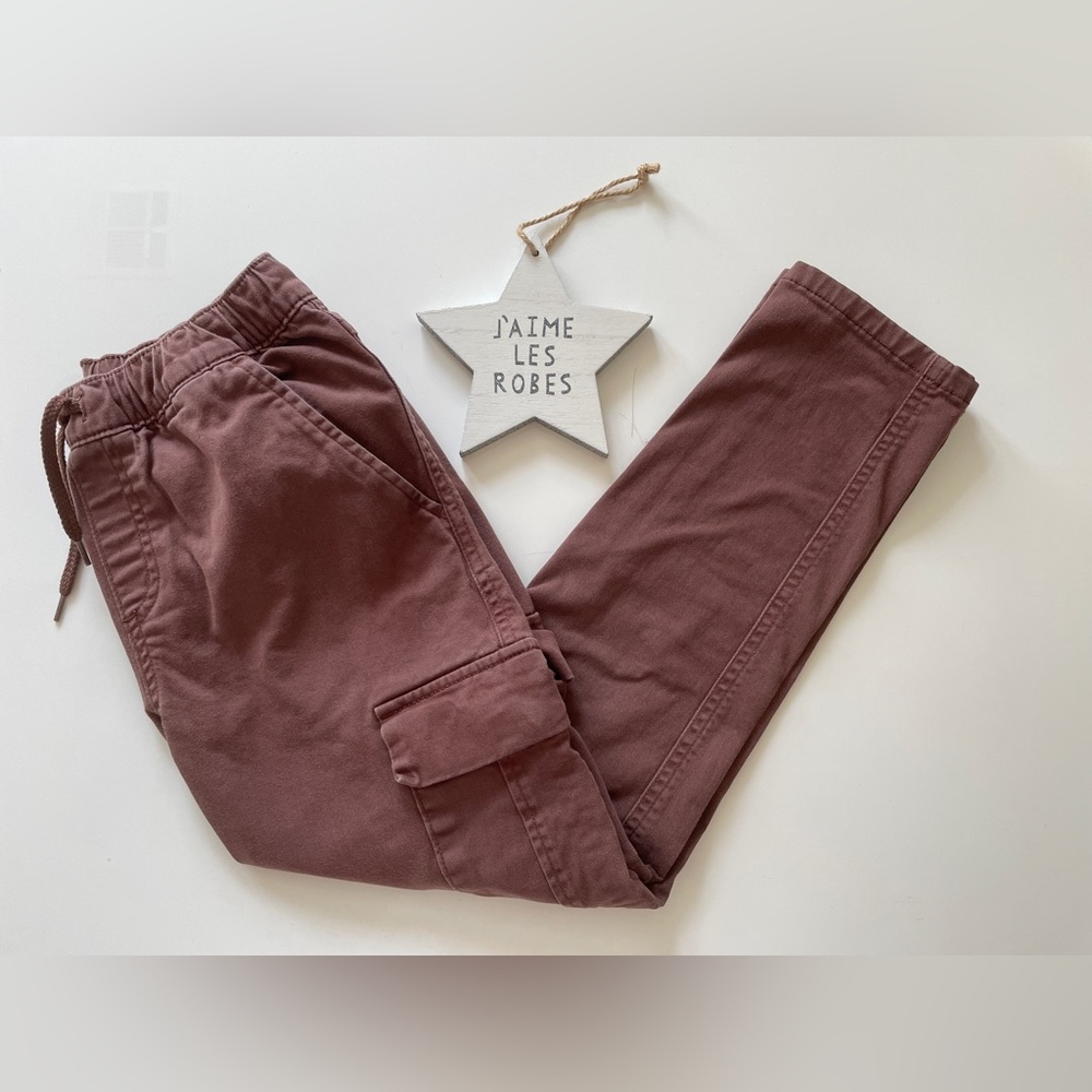 Cat & Jack Kids Brown Cargo Tapered Casual Pants